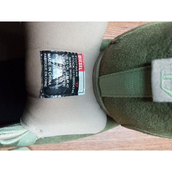 Diesel Wish Shoes Vintage Green Men\'s 13 Y2K main image 5